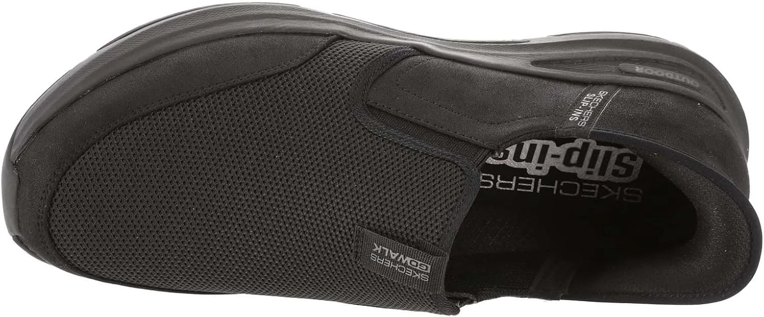 Мужские кроссовки Skechers Hands Free Go Walk Outdoor Andes II, черный — фото 3