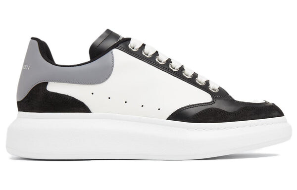 Кроссовки colour-block low-top sneakers 'white grey black' Alexander Mcqueen, белый — фото 3