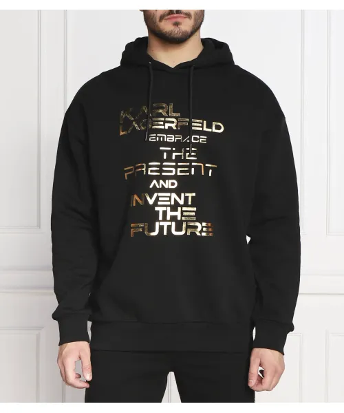 

Толстовка Regular fit Karl Lagerfeld, черный