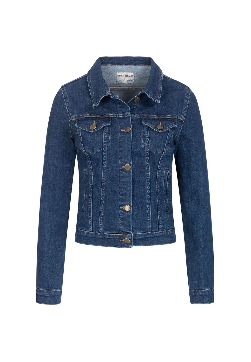 

Куртка джинсовая куртка стандартного кроя Rock Creek, цвет Oxford Blue