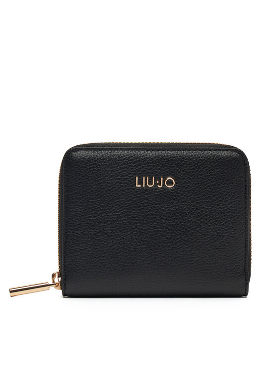 

Большой женский кошелек M Zip Around AA5156 E0058 Liu Jo, черный