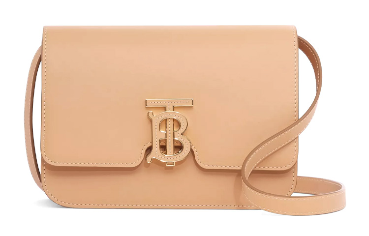 

Сумка через плечо Cow Leather Lock, кросс-боди Burberry Warm Sand
