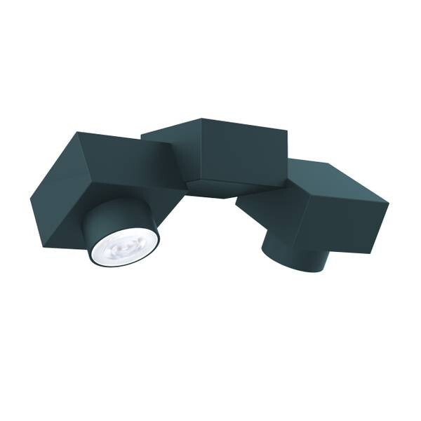 

Потолочный светильник Lumicom Cross x2, синий
