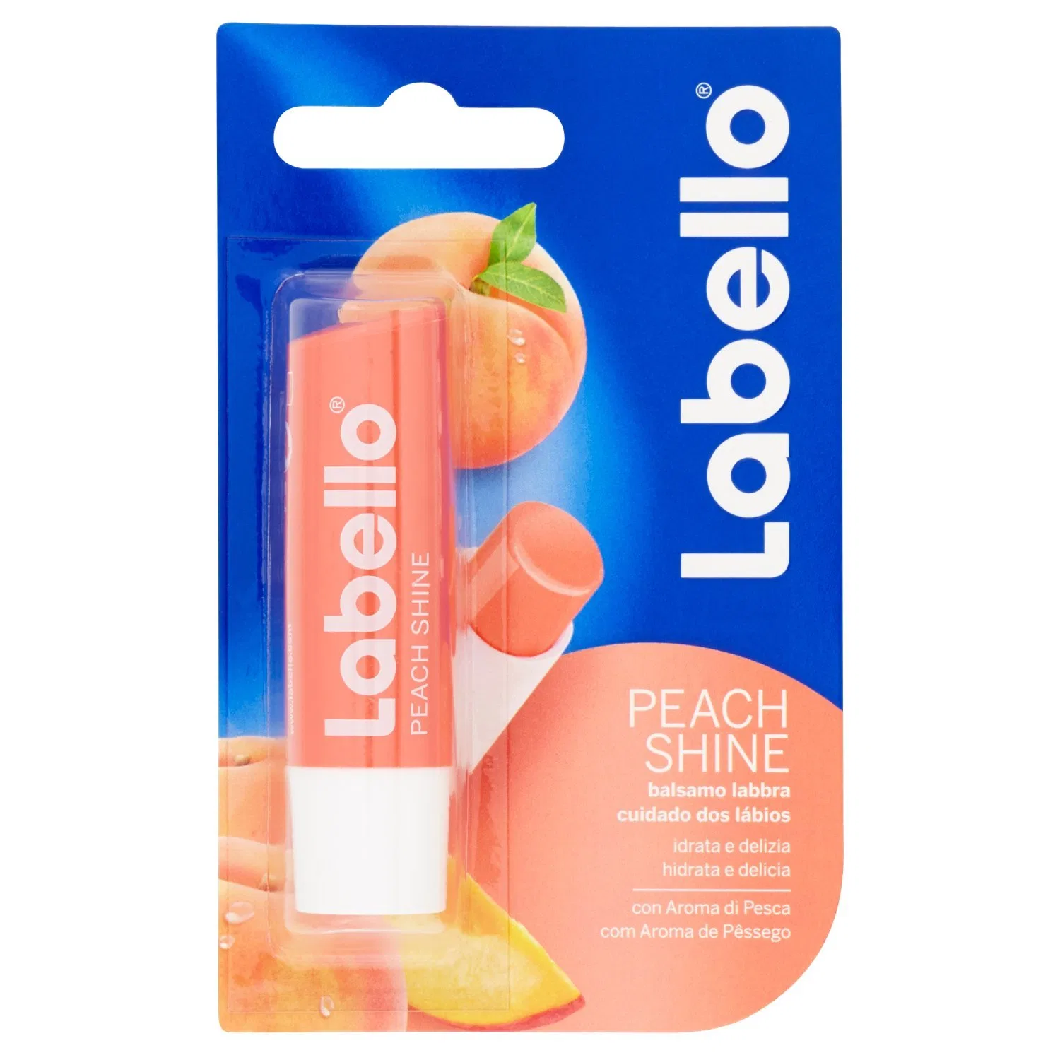 Бальзам для губ Nivea Labello Pesca Burrocacao, 2 x 5 мл Labello