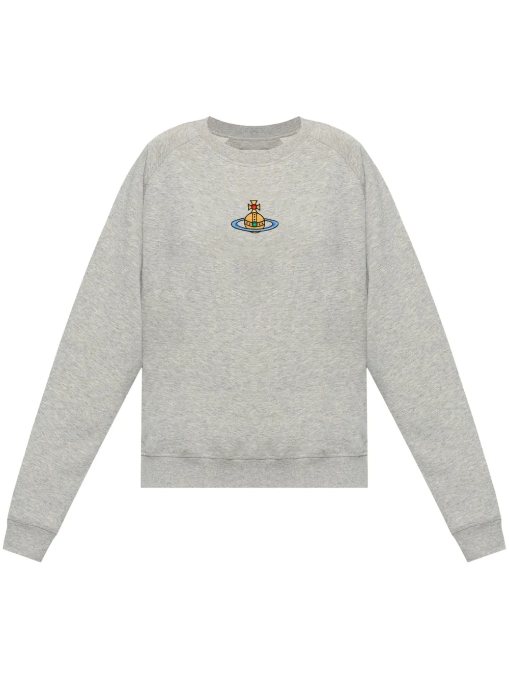 

Свитер с вышивкой Orb Vivienne Westwood, серый