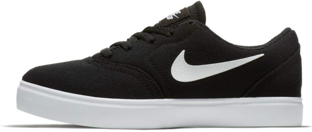 Детские скейтбордистские кроссовки Nike SB Check CNVS (GS), черный — фото 4