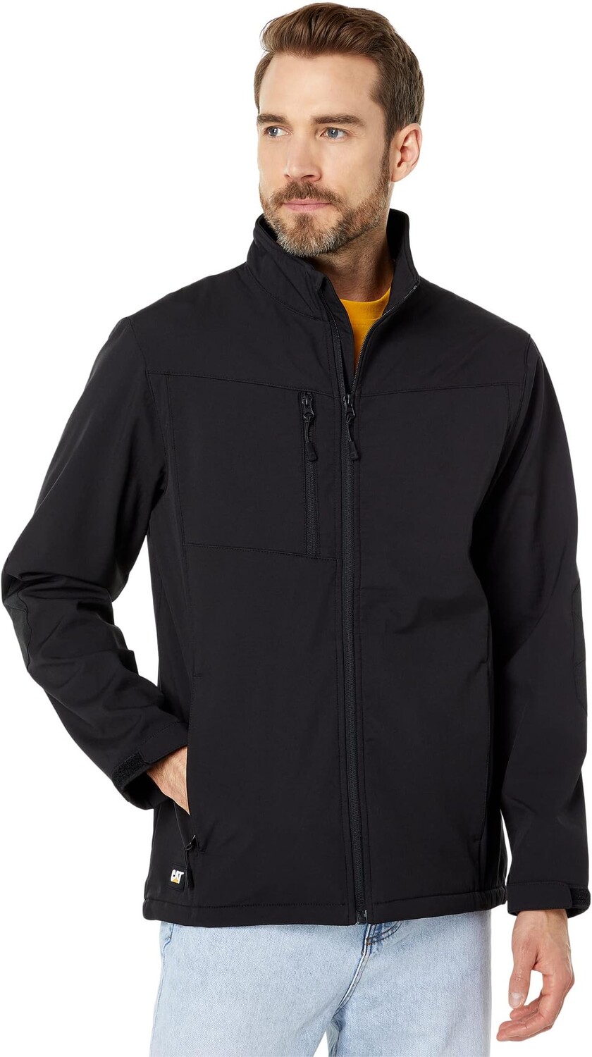 

Куртка Caterpillar Grid Fleece Bonded Softshell Jacket, черный