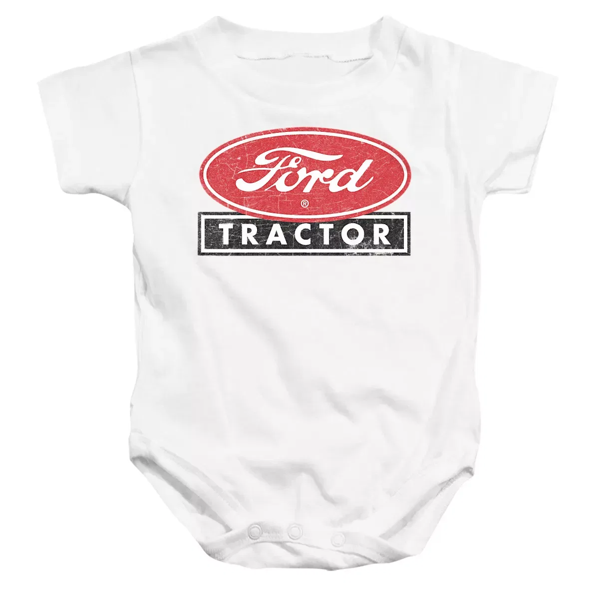 Детское боди с коротким рукавом Ford Ford Tractor Infant Bodysuit, White