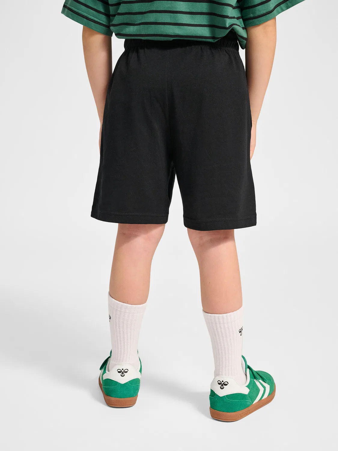 Детские шорты свободного кроя Hmljr Loose Hummel, Schwarz — фото 4
