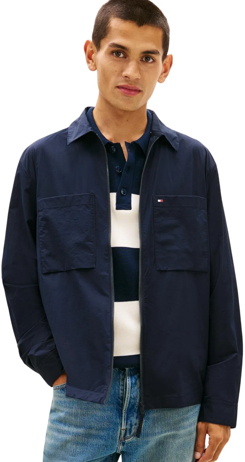 Мужская куртка-овершерт Tech Overshirt Tommy Hilfiger, BLUE (Desert Sky)
