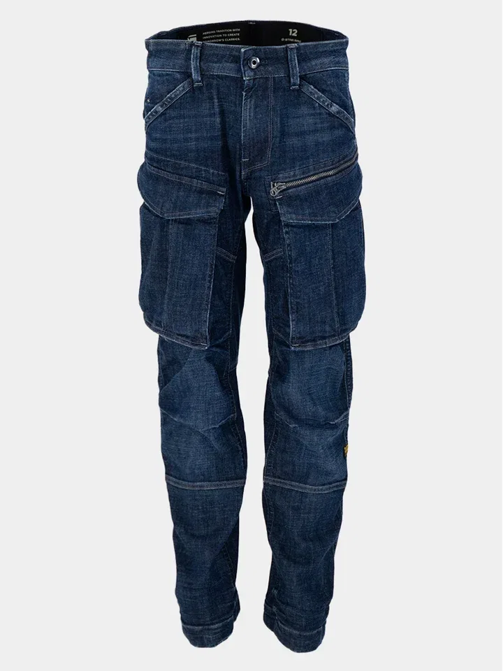 Джинсы прямого кроя Cargojeans G-Star, темно-синий