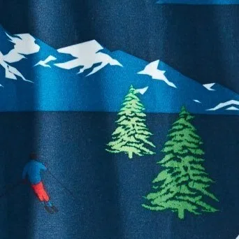 Термобелье штаны с принтом Originals Print Hot Chillys, Freestyle Navy — фото 2