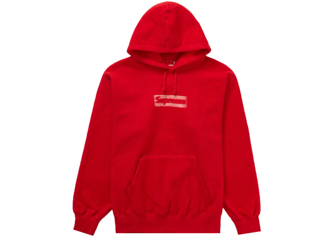 Мужской худи с принтом Supreme Inside Out Box Logo Supreme, Red