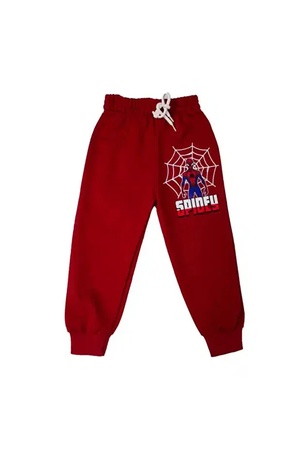 Детский спортивный костюм для девочек с принтом Spidey 3-piece tracksuit Cns Concept, Red — фото 4