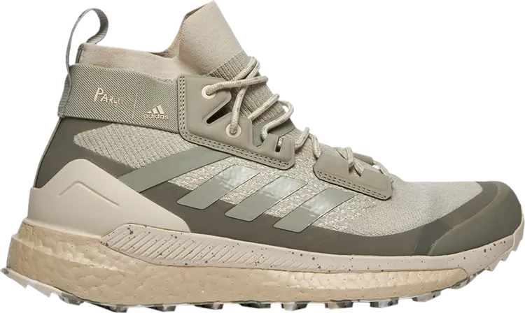 

Ботинки Adidas Parley x Terrex Free Hiker 'Aluminium Sesame', коричневый