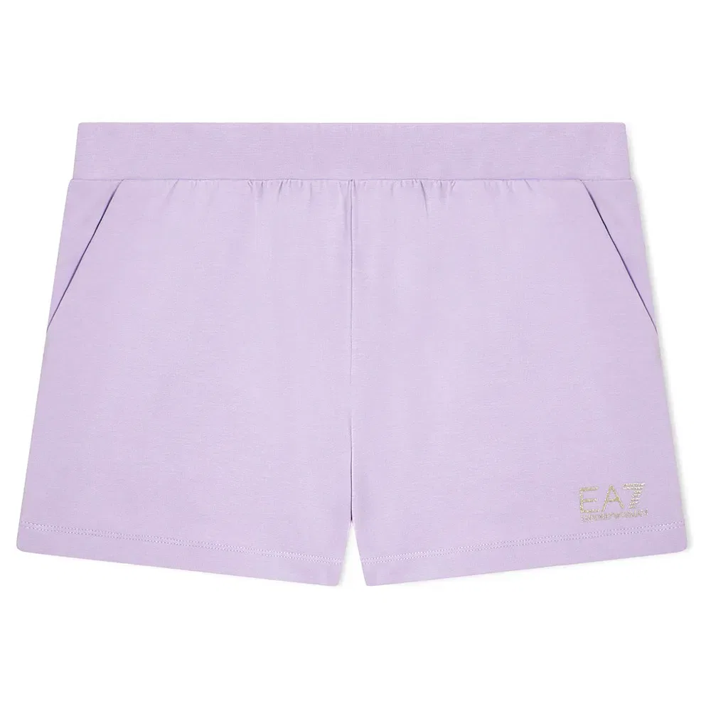 Шорты EA7 EMPORIO ARMANI, фиолетовые
