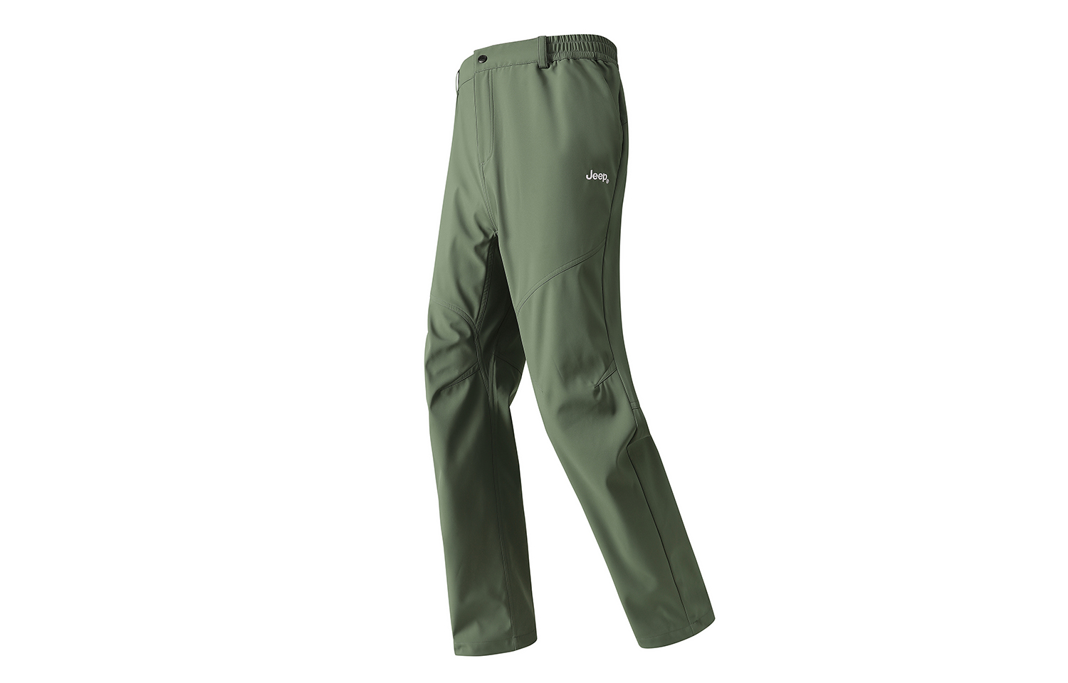 

Повседневные брюки Unisex Moderate Straight Fit Jeep, army зеленый