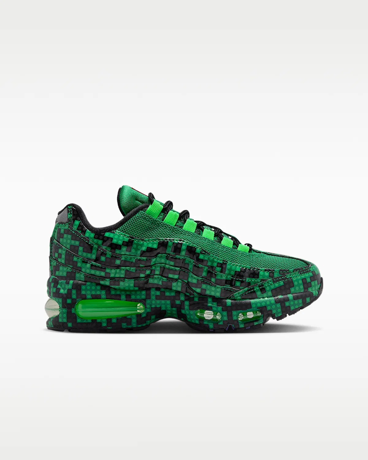 Детские кроссовки Nike Air Max 95 x LEGO® Collection, Lucky Green/Black/Green Strike/Metallic Silver — фото 3