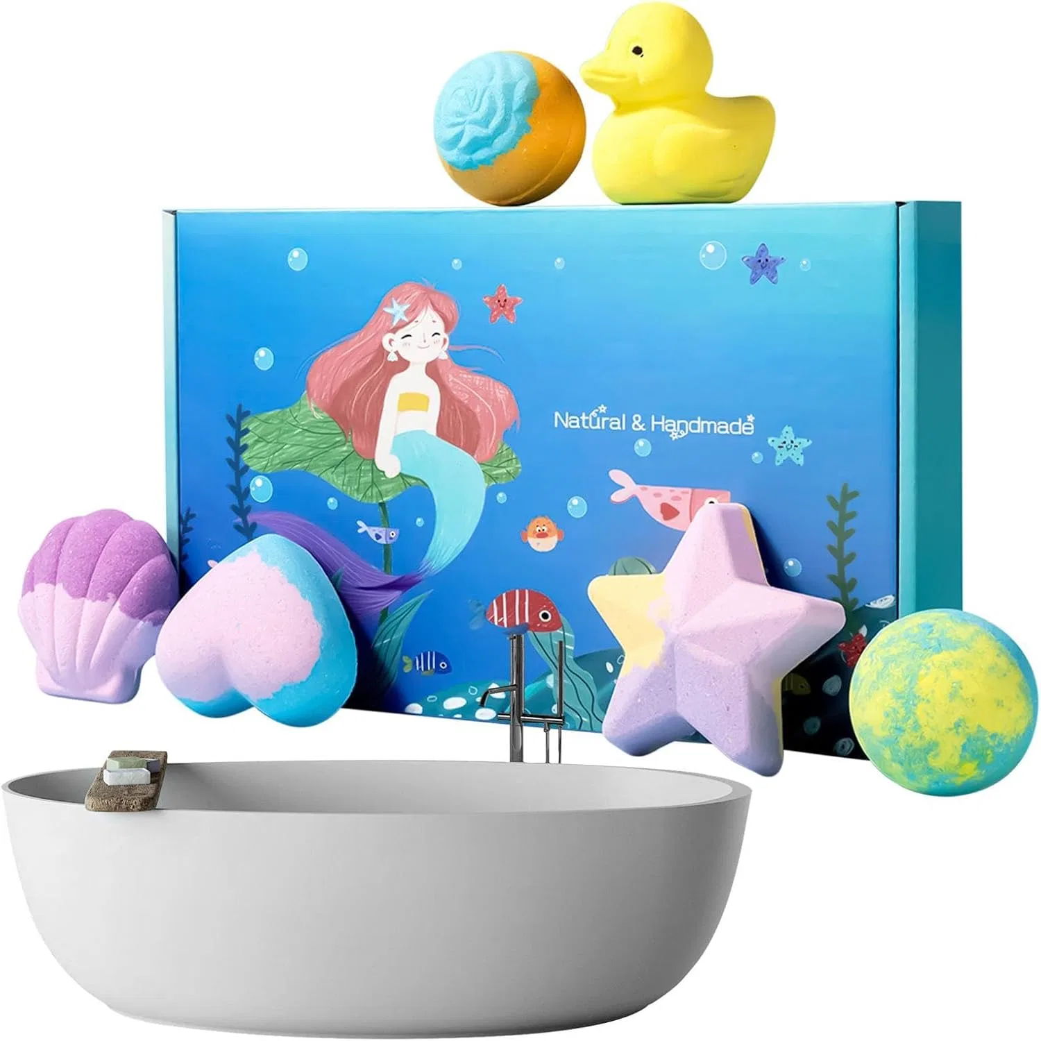 Бомбочка для ванны, Bath Bombs, Generic, 1 шт, 3-7 см