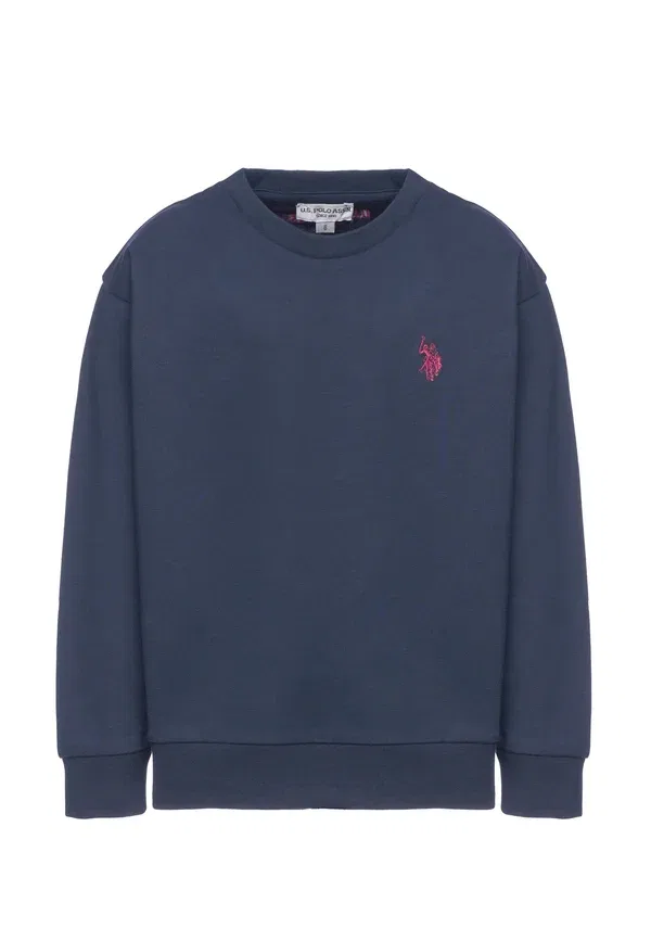 Свитшот хлопковый Sweatshirt U.S. Polo Assn., blu, синий — фото 3