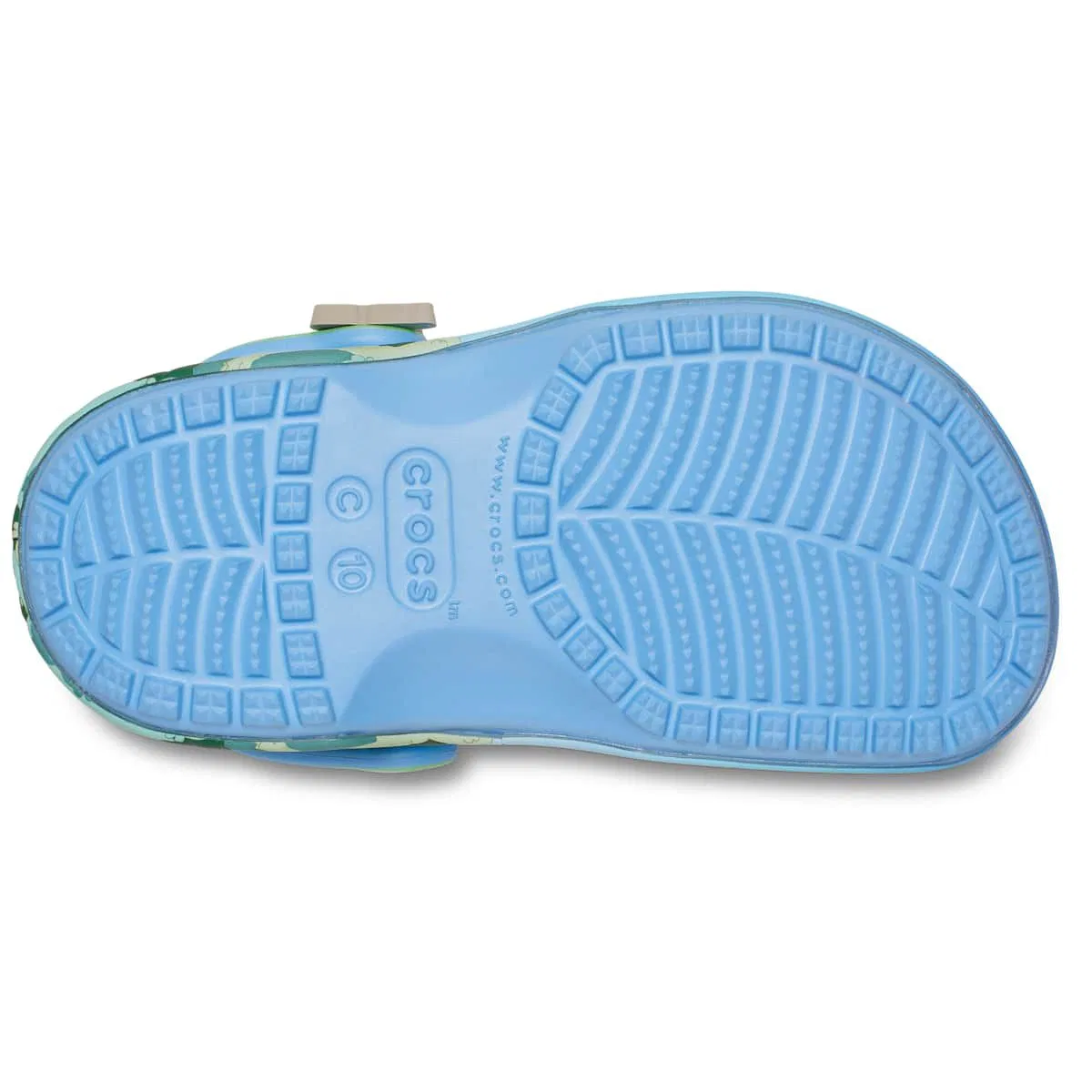 Детские сабо с принтом Bluey Classic Clogs Crocs, Blue — фото 4