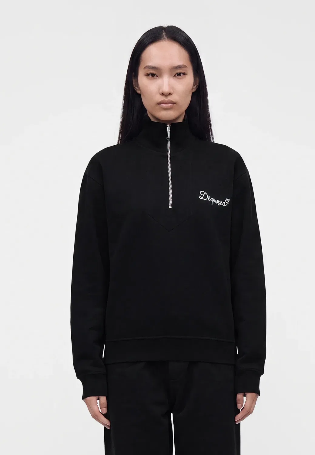 Фирменная толстовка идеального кроя Dsquared2, Black