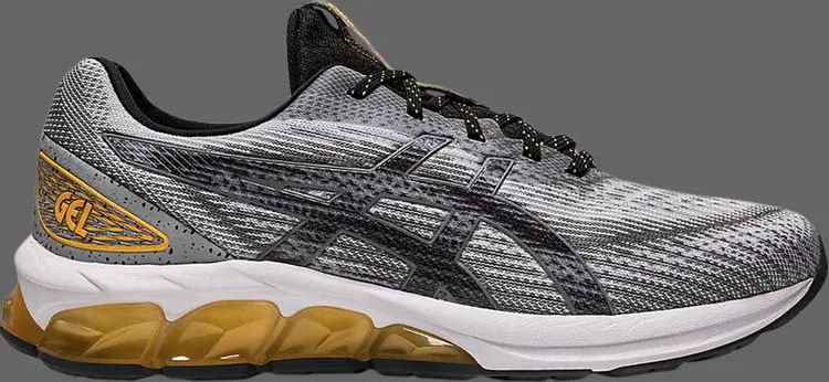 

Кроссовки gel quantum 180 7 'piedmont grey yellow' Asics, серый