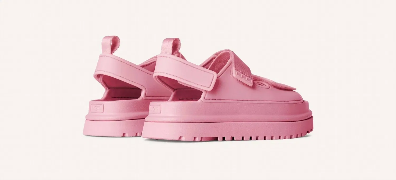 Детские сандалии с круглым носом Goldenglow Sandal UGG, Pink Jade — фото 2