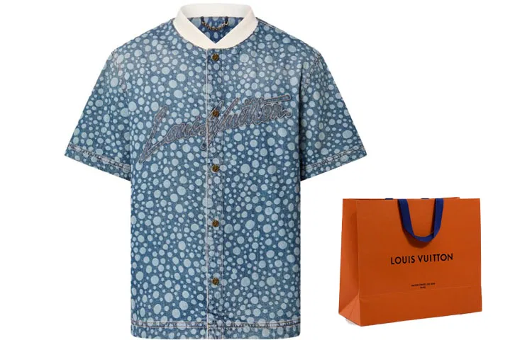 Мужская рубашка LOUIS VUITTON x Yayoi Kusama SS23, Shopping Bag