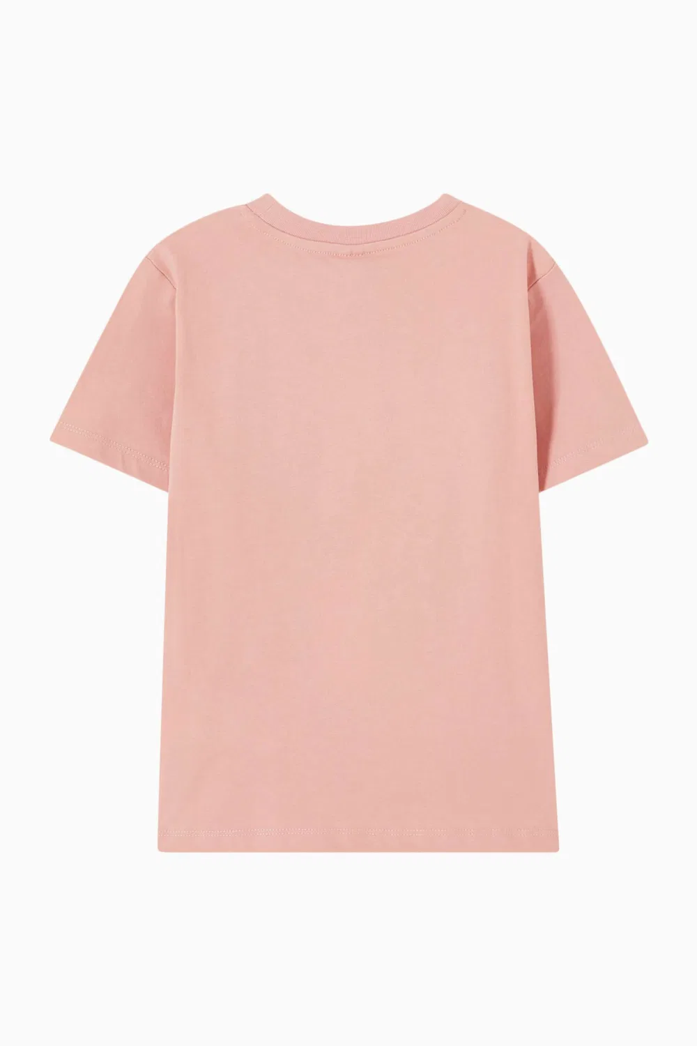 Футболка с вышивкой хлопковая Stella McCartney, розовый — фото 3