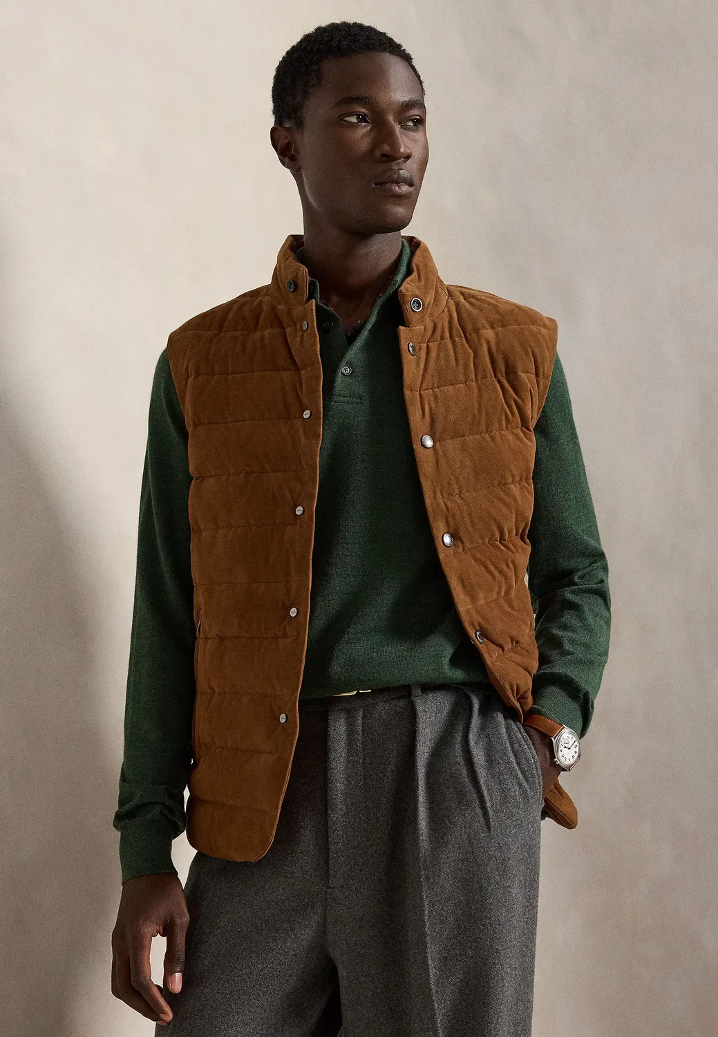 Свитер с длинным рукавом Polo Ralph Lauren, Lodgepole Pine Heather — фото 4