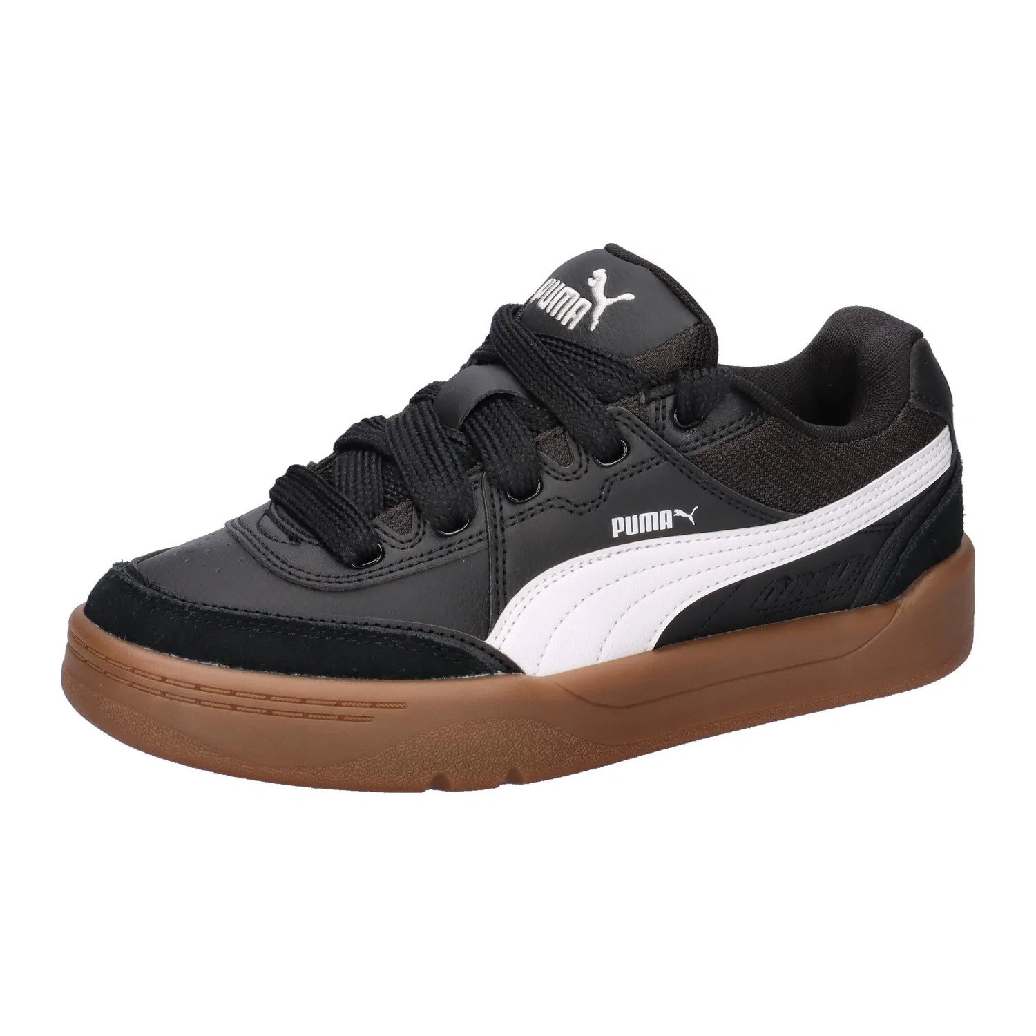 Детские кроссовки с высоким верхом Park Lifestyle SK8 Jr Puma, Schwarz Braun