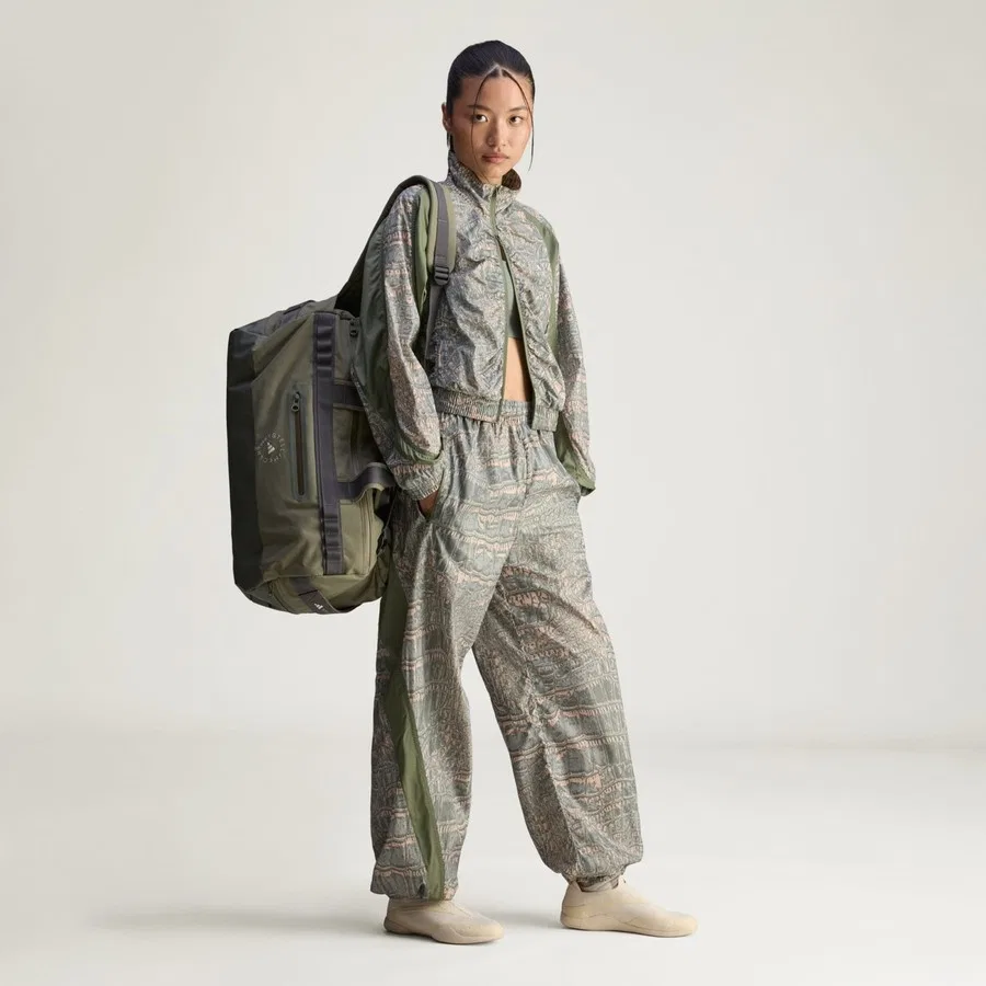 Спортивные брюки с принтом JN2212 Asmc Trackpnt P adidas, Зеленый — фото 2