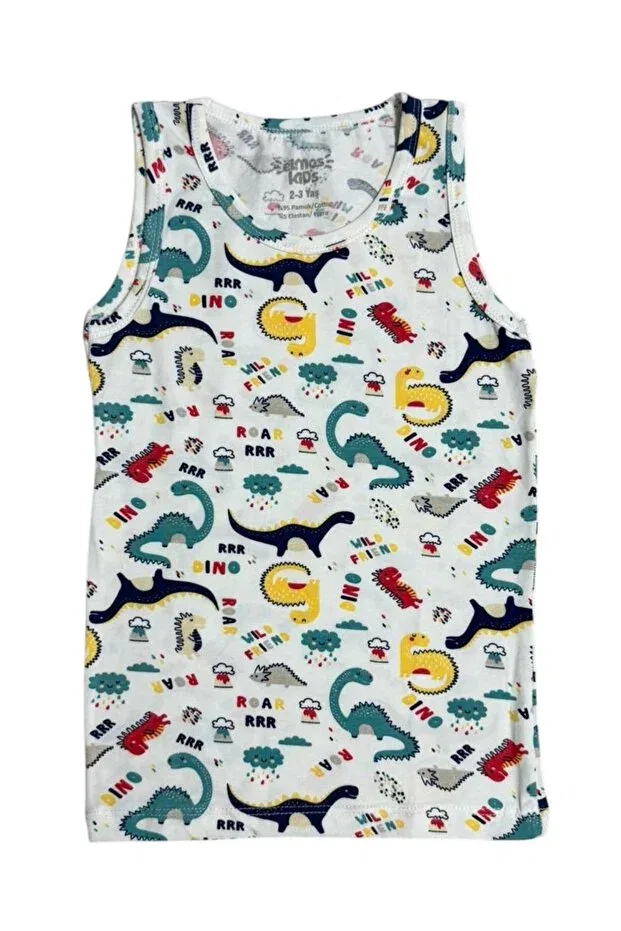 Детское нижнее белье для мальчиков хлопковое Elmas Kids, White — фото 4