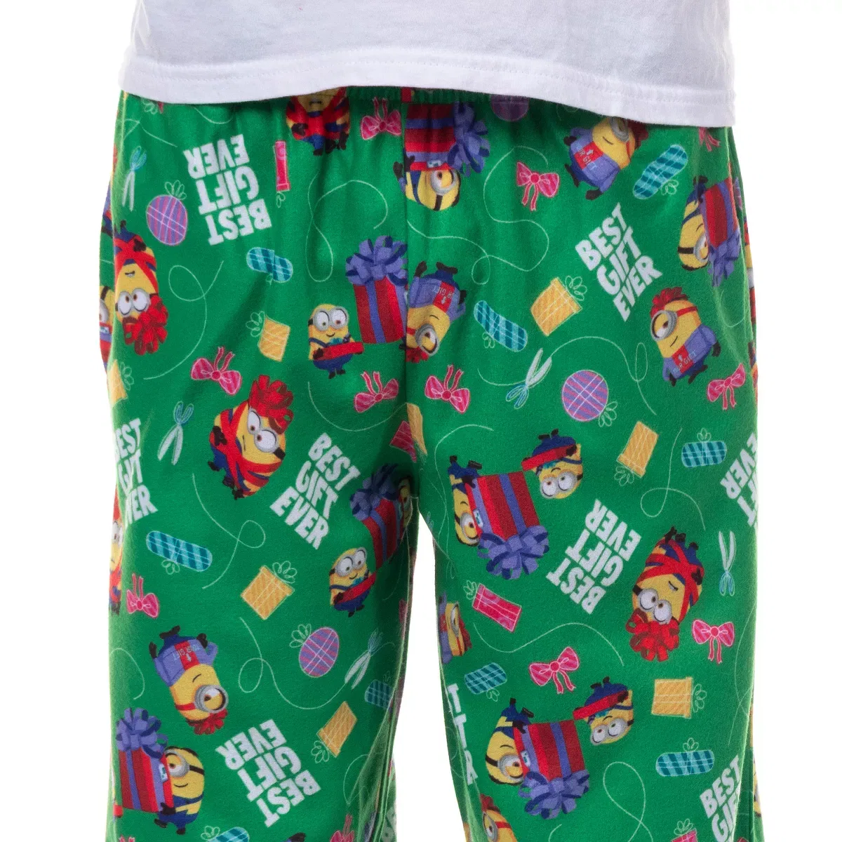 Детские пижамные штаны для мальчиков с принтом Minions Best Gift Ever INTIMO, Green — фото 3