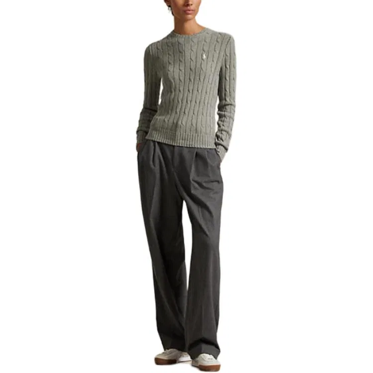 Женский свитер Warm Heather Gray Polo Ralph Lauren — фото 4