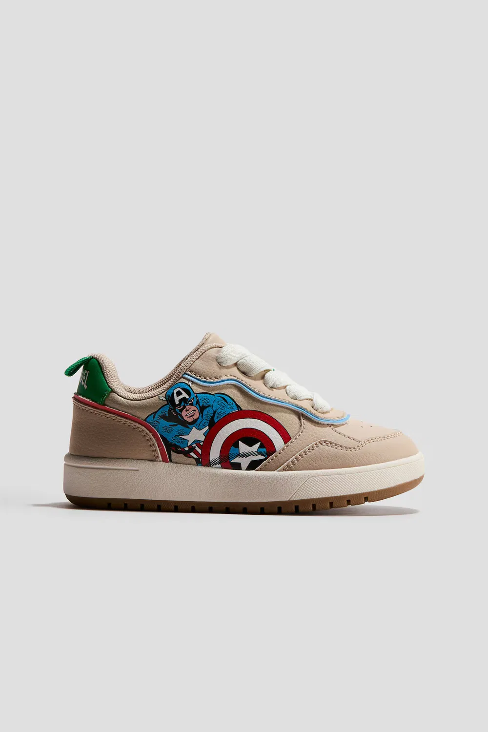 Кроссовки с принтом H&M, Beige/Marvel Comics