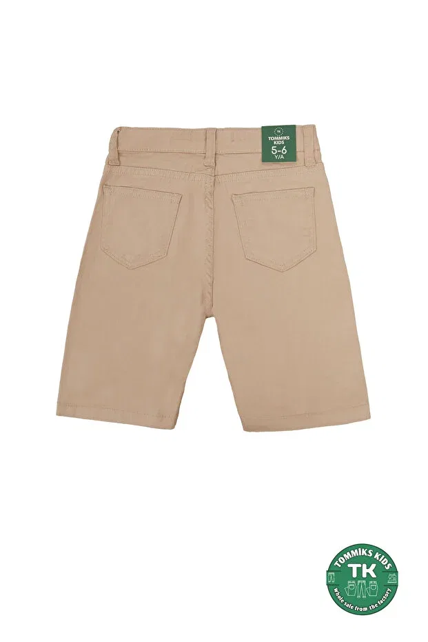Детские шорты для мальчиков хлопковые Basics Tommiks Kids, Beige — фото 2