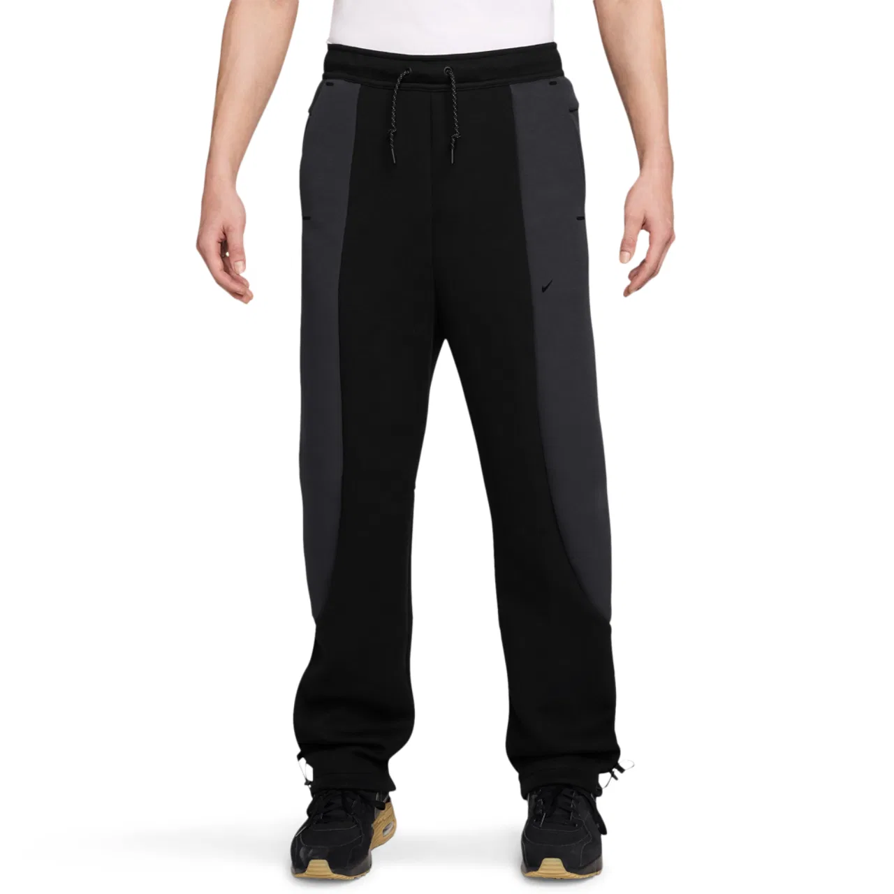 Мужские спортивные брюки Tech Fleece Pro Cb Open Hem Nike, цвет Black/Anthracite/Black