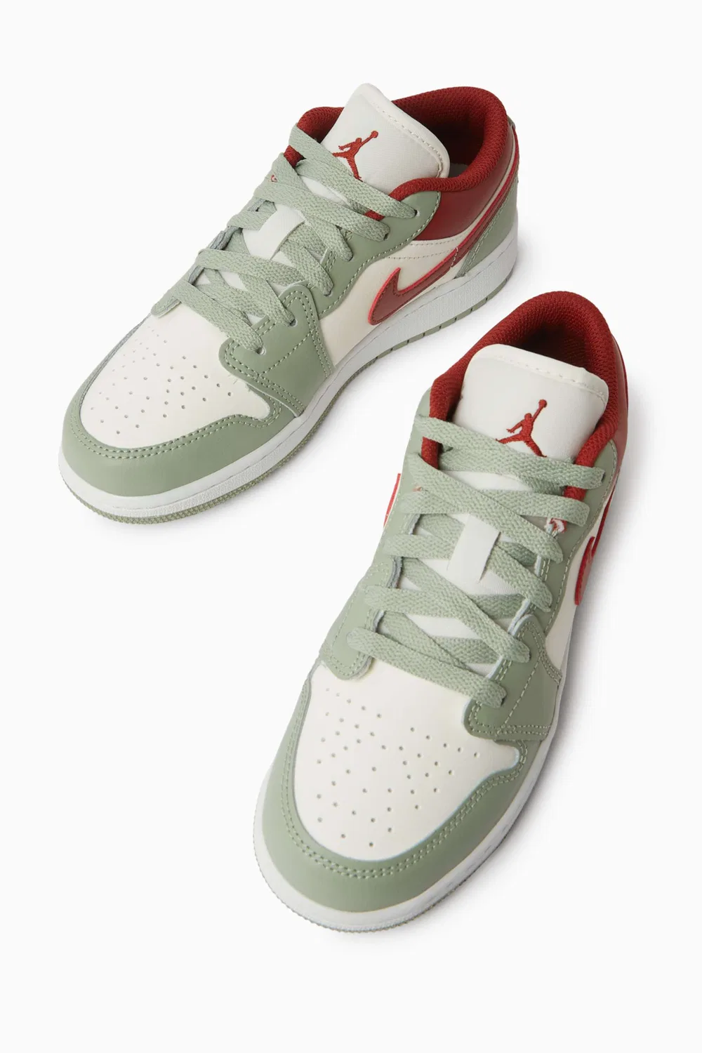 Кроссовки низкие Air Jordan 1 Low Jordan, серый — фото 3