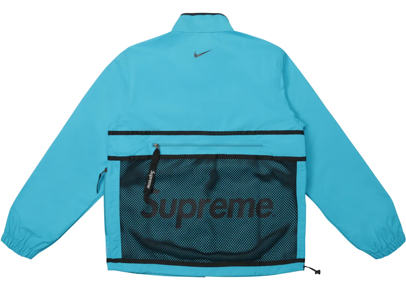Мужская куртка Supreme Nike Trail Running Jacket, Blue — фото 2