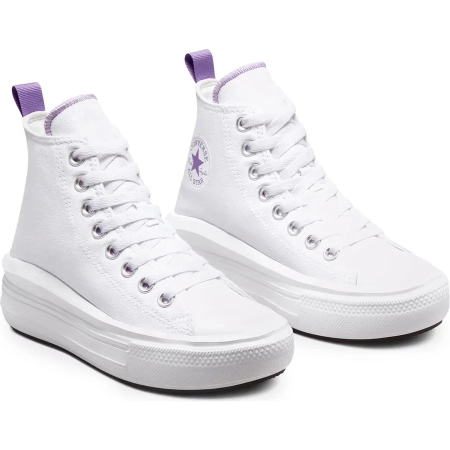 Кеды на платформе Converse Chuck Taylor All Star Move, Белый — фото 2