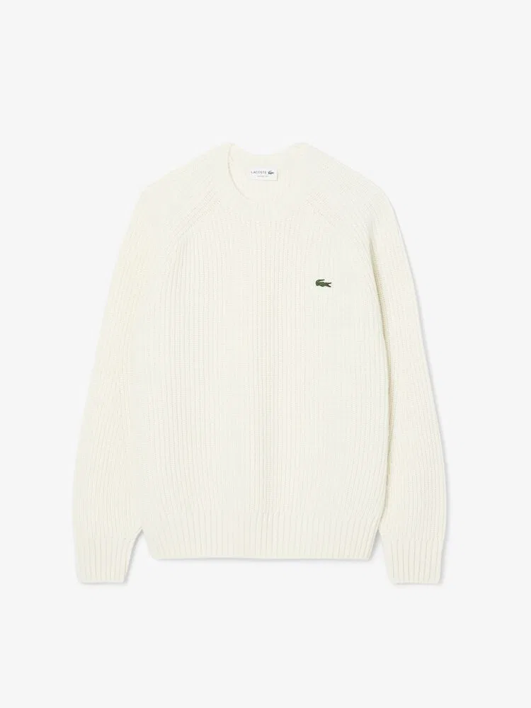 Свитер с рифленой вязкой LACOSTE — фото 4