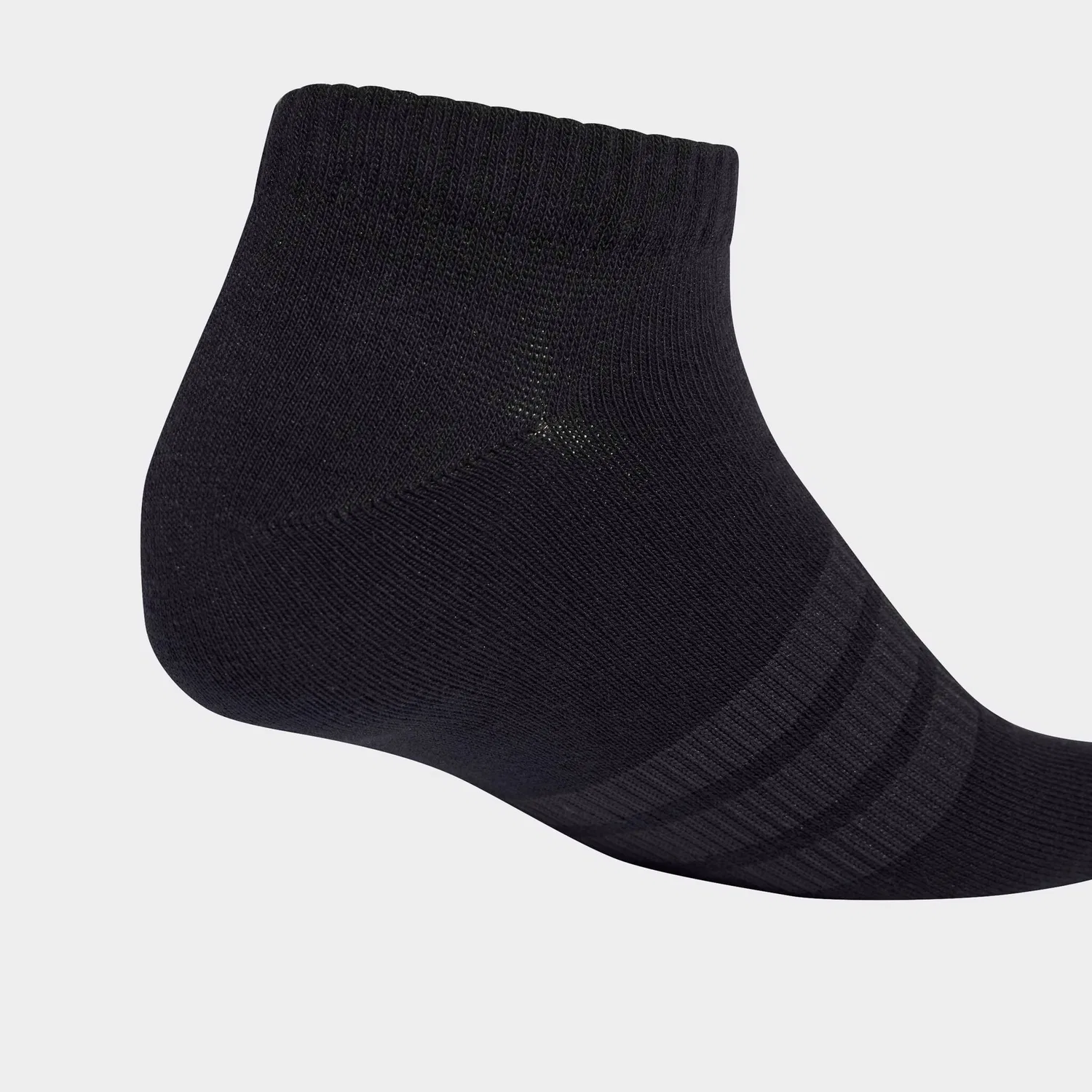 Женские спортивные носки с поддержкой свода стопы Adidas Performance, Black/Black/White — фото 4