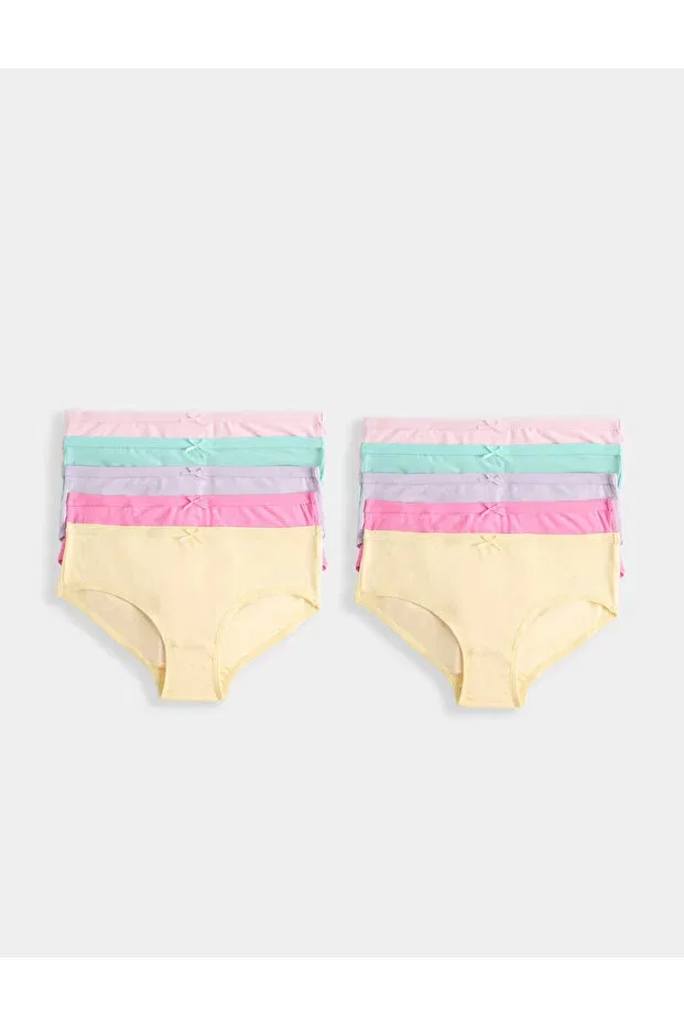 Детские трусы для девочек хлопковые 10 шт Slip Marks & Spencer, Multi Color