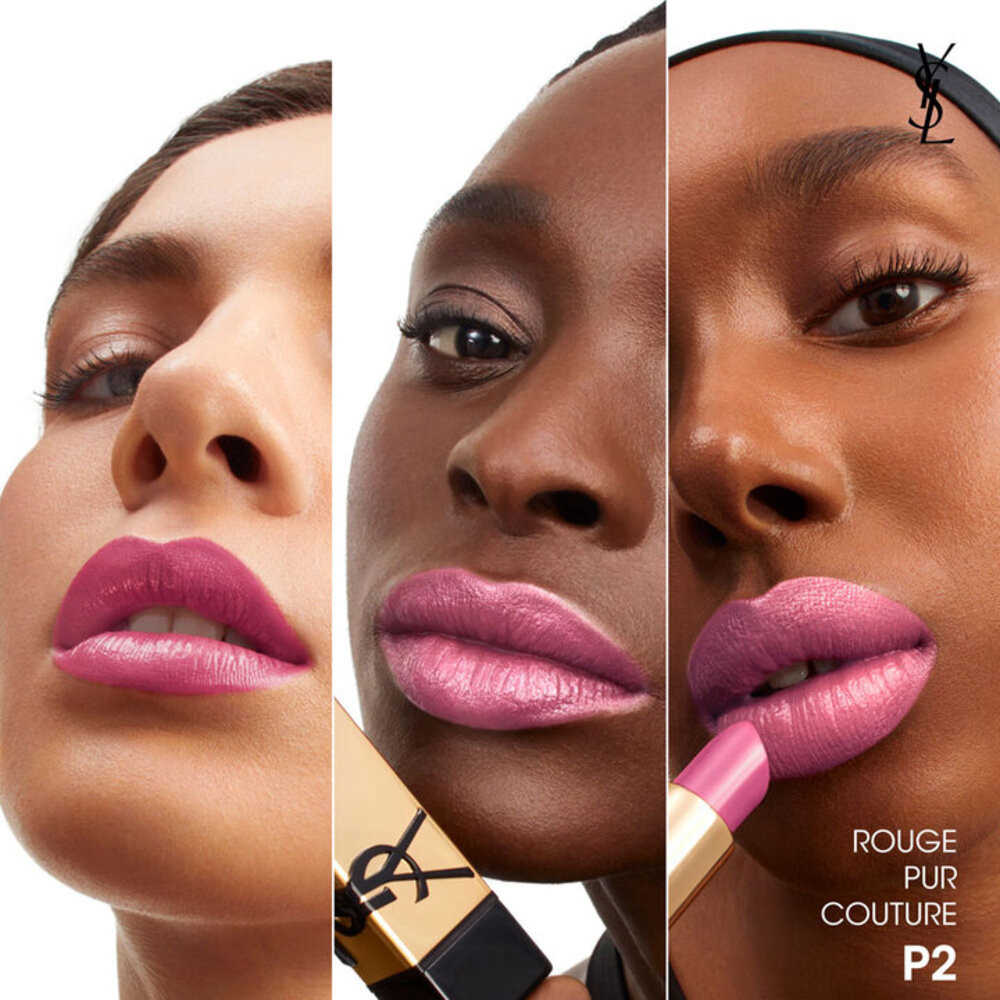 Помада для губ Yves Saint Laurent Rouge Pur Couture, P2 Rose No Taboo, 3,8 г — фото 3