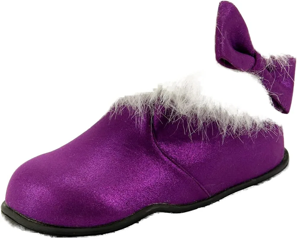 Детские ботинки с мехом The Doll Maker Furry Ankle Boot, Purple Sparkle