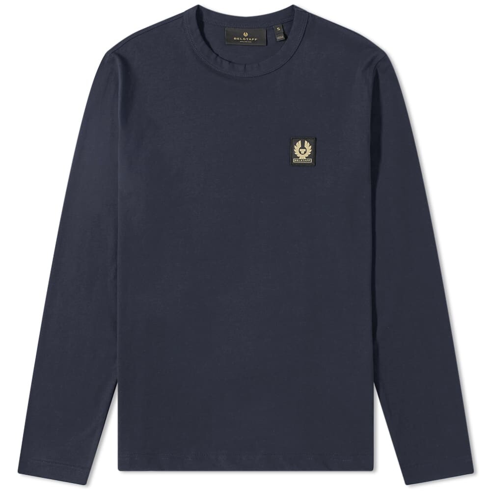 

Футболка Belstaff Long Sleeve Patch Logo Tee, Серый, Футболка Belstaff Long Sleeve Patch Logo Tee