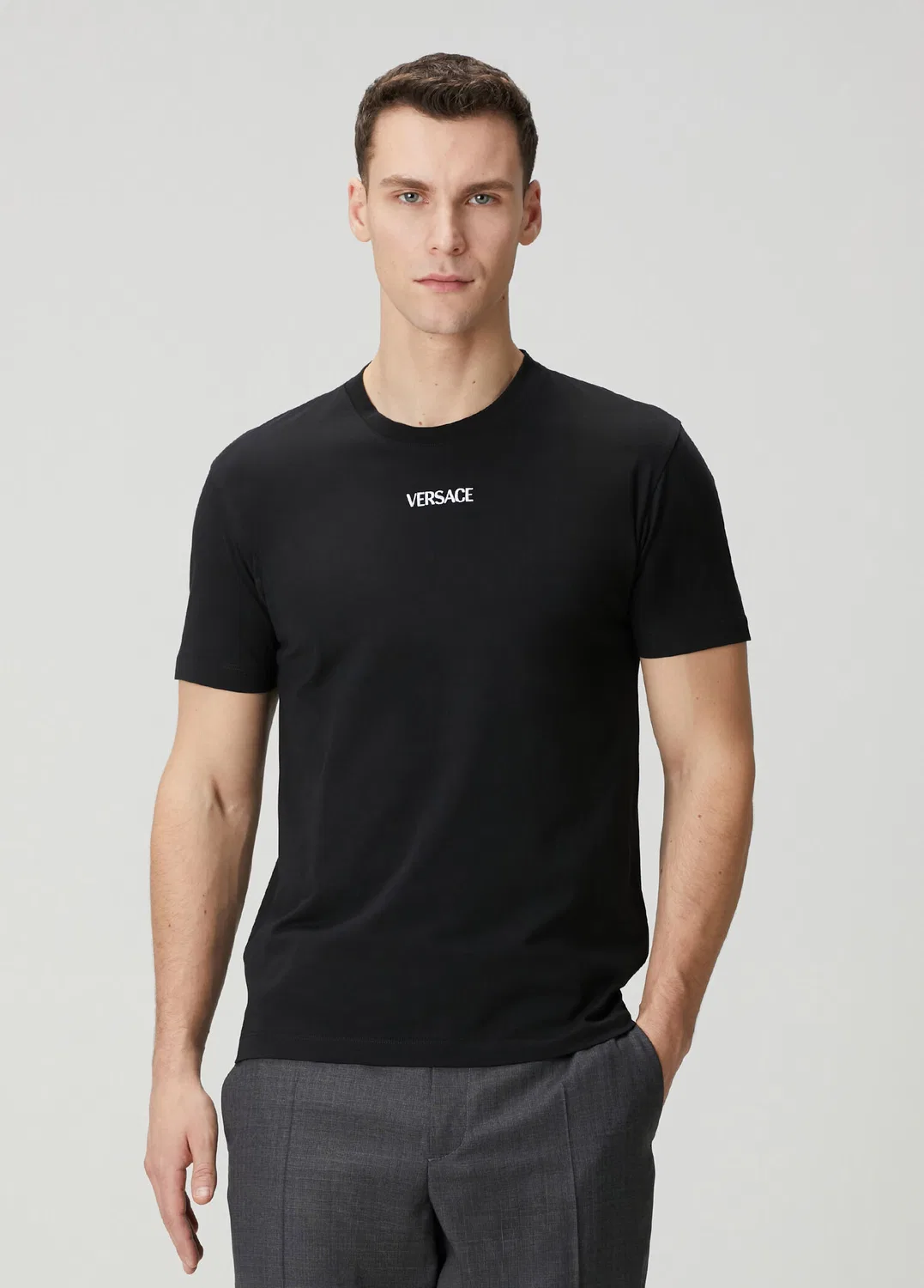 Футболка Slim Fit Versace, черный