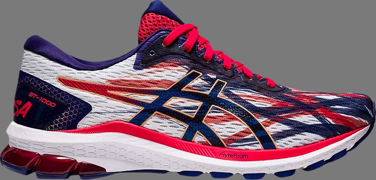 Кроссовки gt 1000 9 'usa' Asics, белый - фото